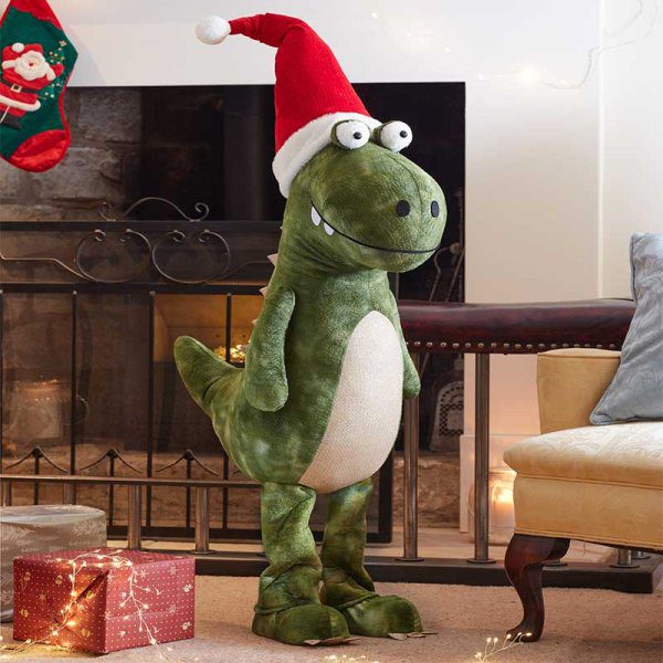 5050642092517 1 GigaBite 2m Tall Plush Dinosaur Christmas Decoration.jpg